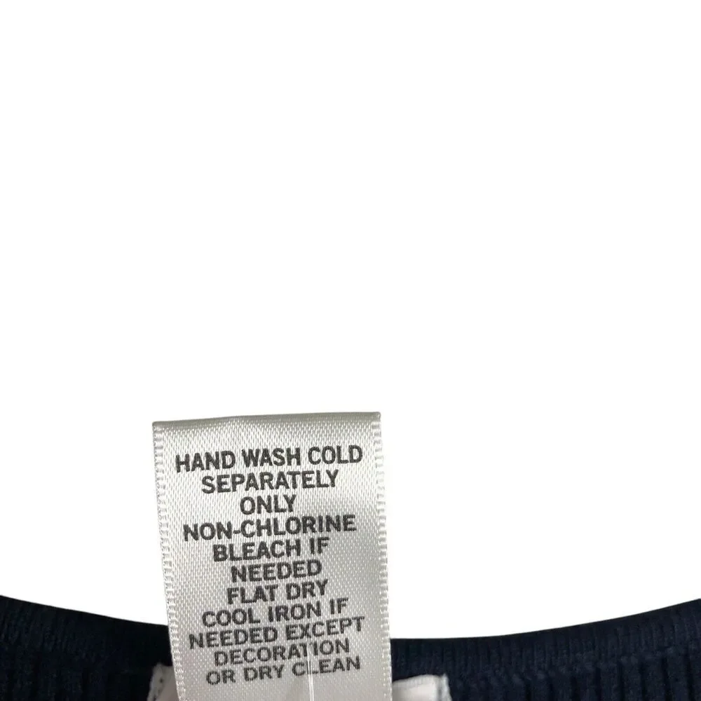 Cache Cardigan Vest Womens S Blue Sequined Sleeveless Open Ribbed Career Chic - Picture 4 of 12